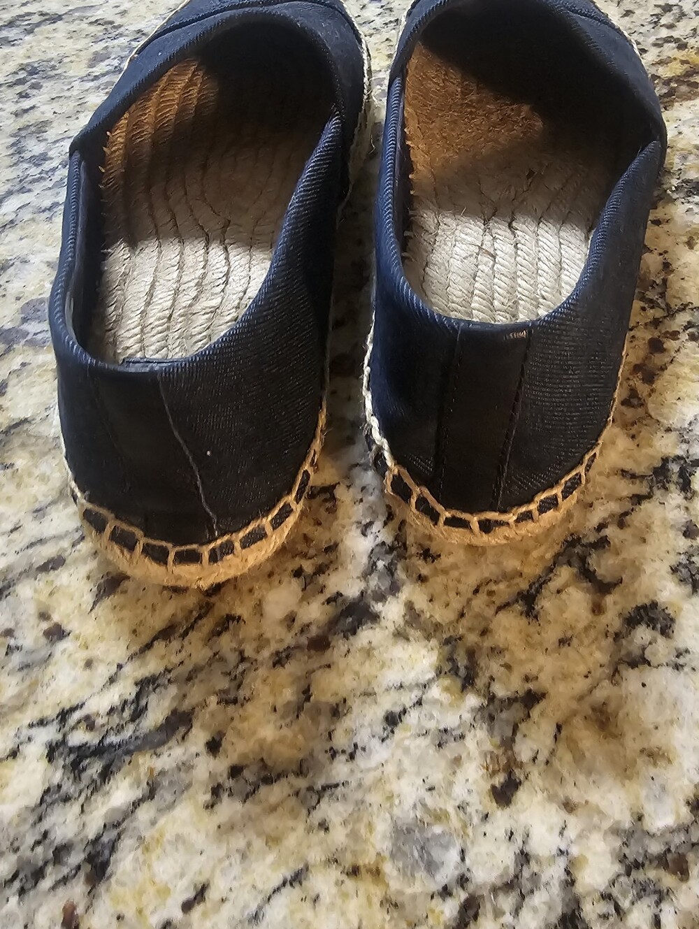 Tory Burch Denim Espadrille Flats. Size 5.5 - Picture 7 of 12